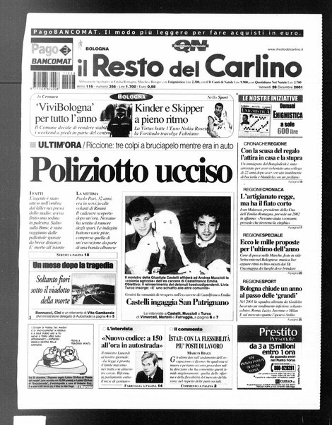 Il Resto del Carlino : giornale dell'Emilia